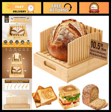 Cortadora de pan de bambú ajustable para…