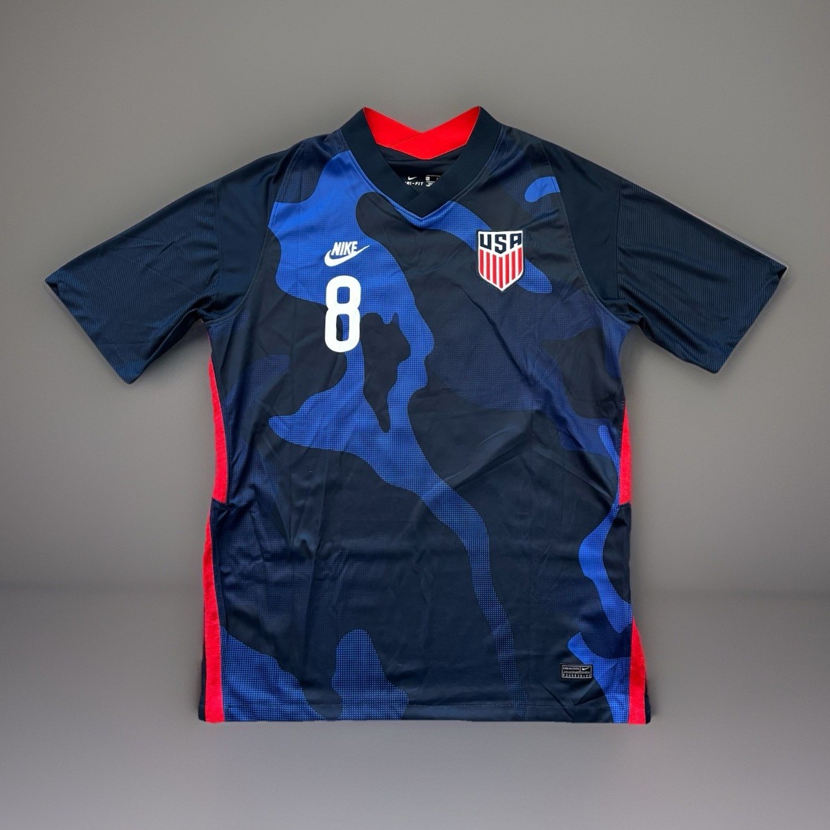NIKE - イングランド代表 マウント 19 Away Shirt MOUNT Nike Dri-Fit Weston McKennie #8 USA 2020 Away Soccer Jersey Men's