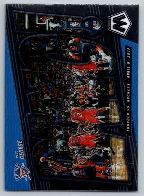 2021-22 Panini Mosaic - Bang! Paul George #7