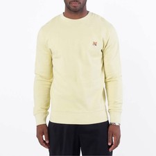 Maison Kitsune Fox Head Patch Sweatshirt, Size Medium