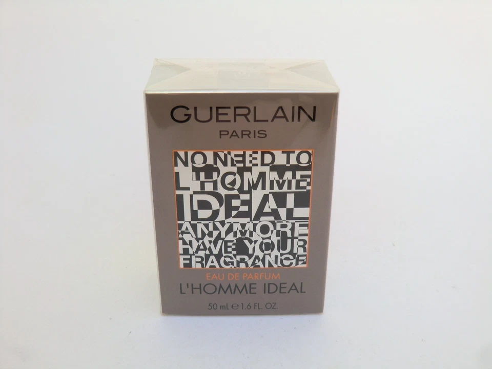 Guerlain L'Homme Ideal EDP Nat Spray 50ml - 1.6 Oz NIB Retail Sealed OVP
