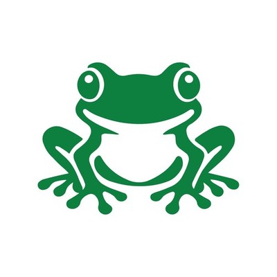 Tree Frog Facing Forward Vinyl Decal Wild Frogs Laptop Sticker