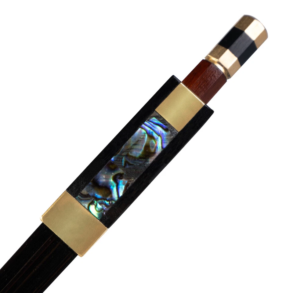 4/4 Violin Bow Advanced IPE Round Stick Bow Ebony Frog Fiddle Bows - Image 2 of 4