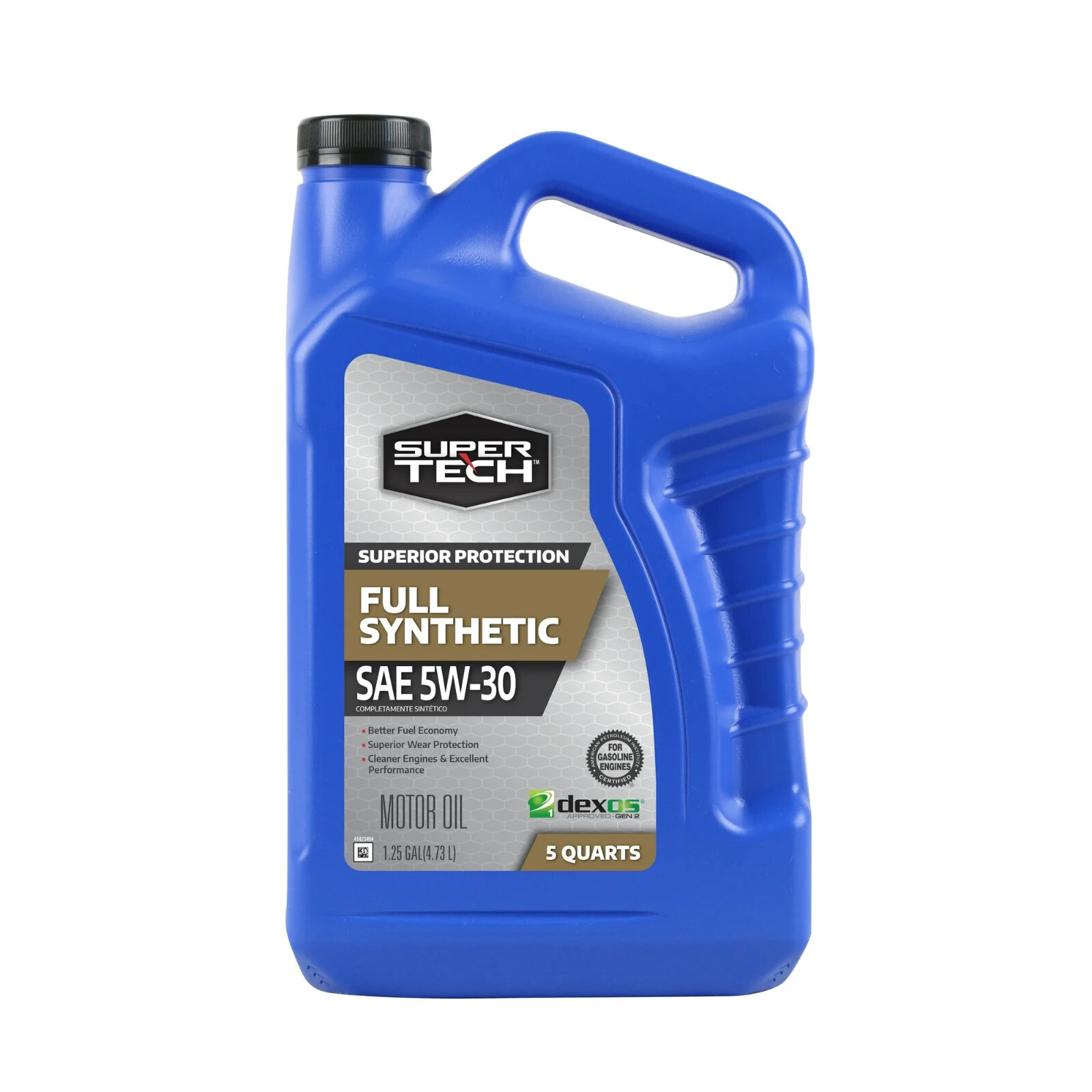 2 Pack Super Tech Full Synthetic SAE 5W30 Motor Oil, 5 Quarts, Free N