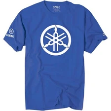 Factory Effex Yamaha Tuning Fork Tee Shirt - Royal Blue X-Large 17-87276