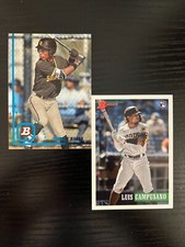 Luis Campusano rookie card Yendry Rojas BLUE bowman heritage 2021 2022 RC