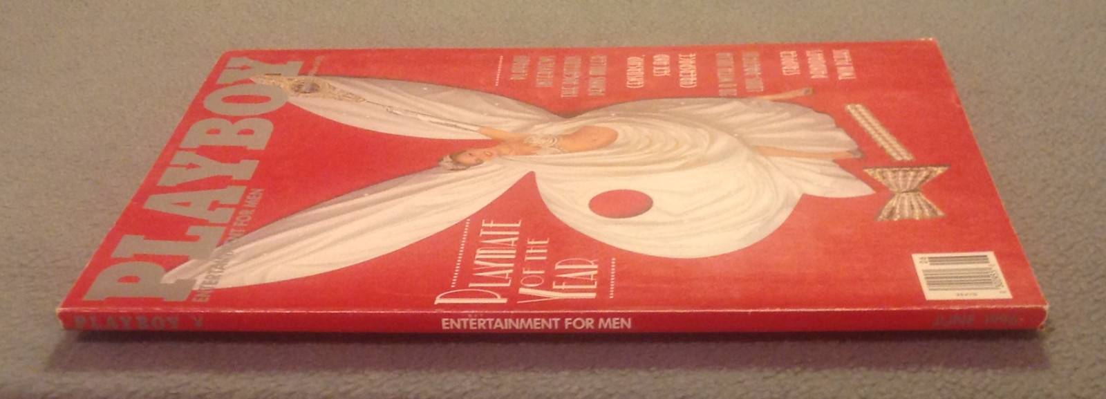 PLAYBOY MAGAZINE JUNE, 1996 ISSUE Pandora Peaks, Karin Taylor, Stacy