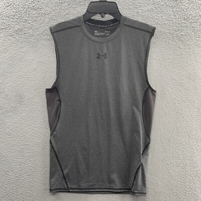 Under Armour HeatGear Compression Men's Gray Muscle