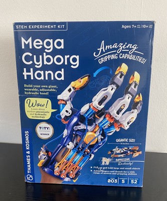 Thames & Kosmos Mega Cyborg Hand STEM Experiment Kit  GIANT Hydraulic Hand
