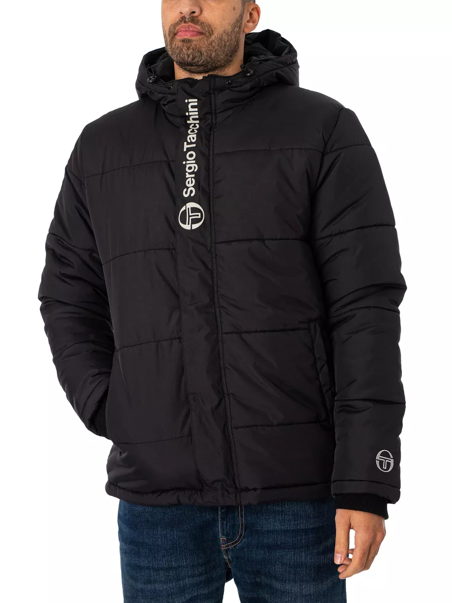 Sergio Tacchini Men s Panne Puffer Jacket Black
