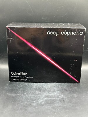 CALVIN KLEIN DEEP EUPHORIA 100ML EDP SPRAY (NEW WITH BOX)