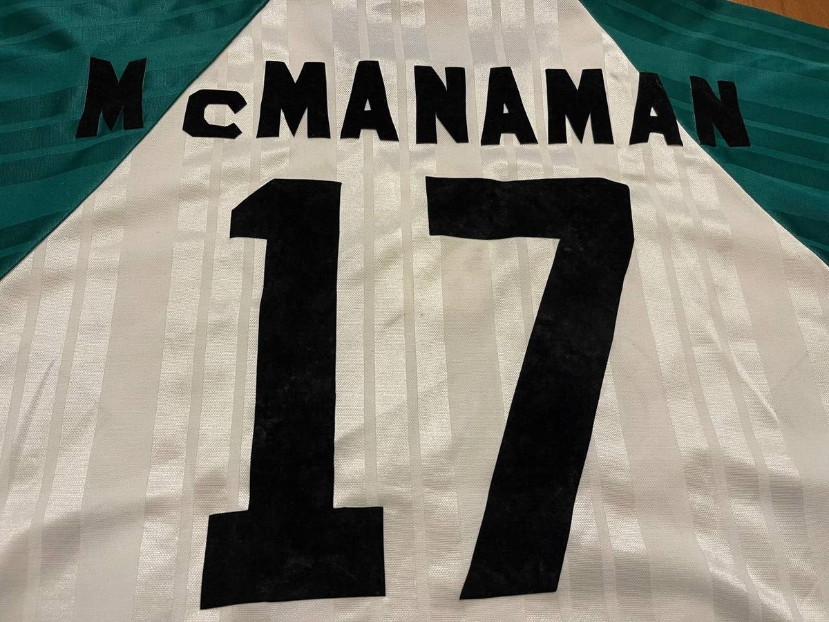 Liverpool 1993/1995 Adidas Away Football Shirt #17 McManaman Liverpool 1993/1995 Adidas Away Football Shirt #17 McManaman