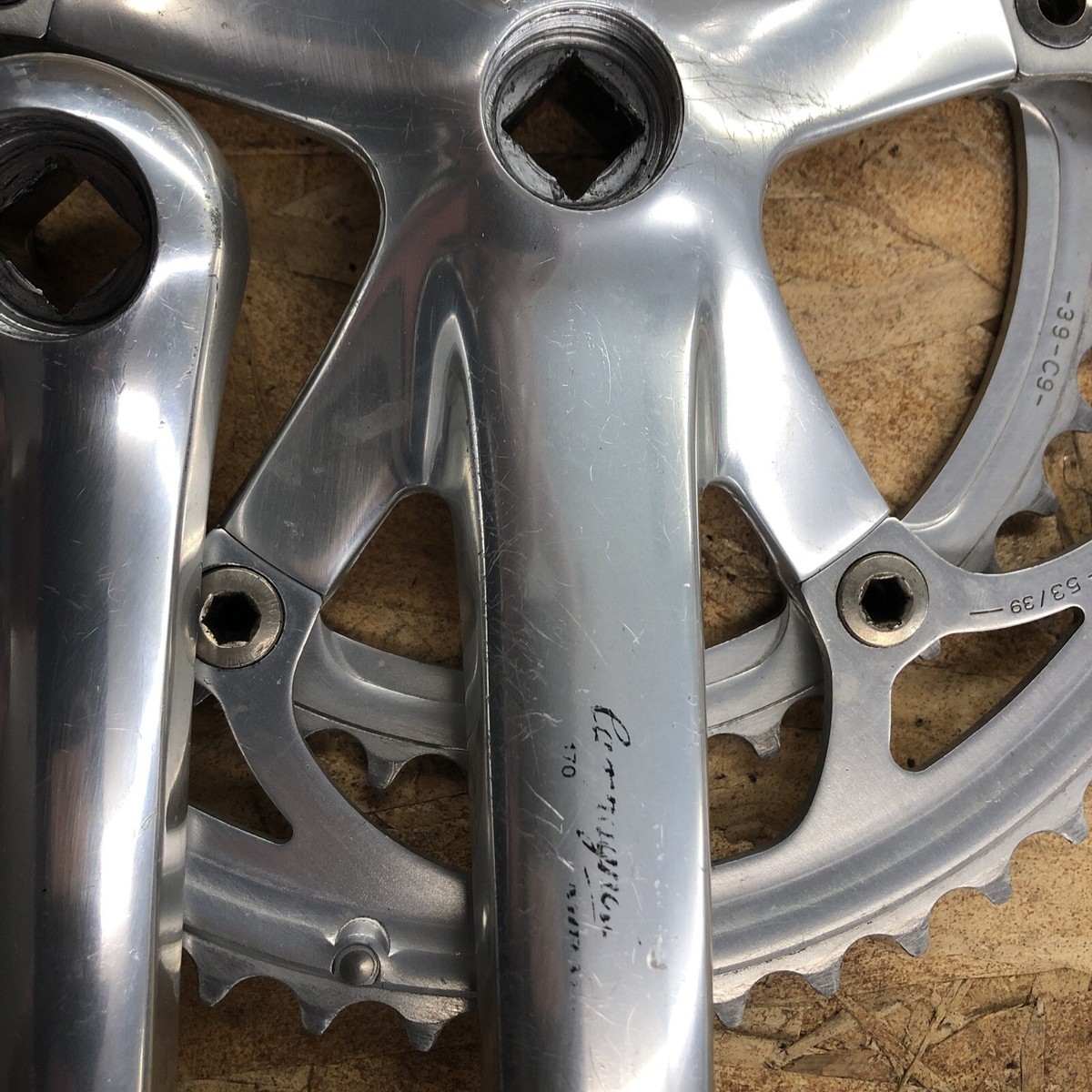 Campagnolo Mirage Crankset - Road Bike Crank Arm 9/16 170mm