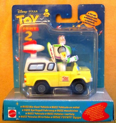 MATTEL 89552-93 BUZZ im Auto (TOY STORY 2), ca. 1/32, mb in UNOPENED BLISTER