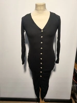 robe noir moulante taille 1 kookai - Photo 1/2