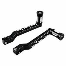 Heel Toe Shift Lever Shifter Peg For Harley for Touring Softail Road Glide Black