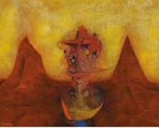 RUFINO TAMAYO Surrealism Art Poster or Canvas Print "Tierra Quemada"