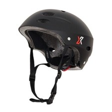 Casco patines electricos longboard BMX Bicicleta ciclismo Skate luz Led S/M Rojo