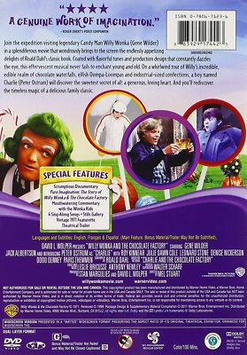 Willy Wonka & the Chocolate Factory - DVD By Gene Wilder - VERY
