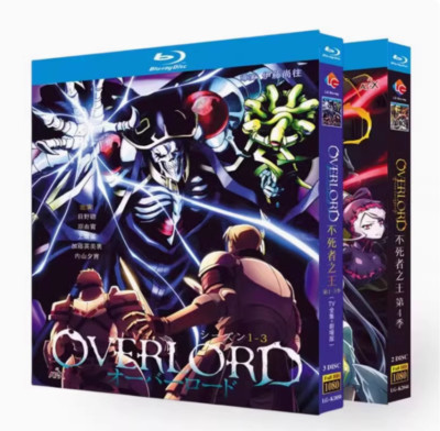 overlord 1-4 BD Movie TV Film 5-Disc All Region New Box Set | eBay