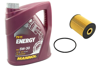 5W30 Motoröl Ölfilter SH427P Set 5 Liter für Audi Mercedes Benz Seat Volvo VW