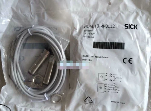 New One SICK VS/VE18-4N3112 Photoelectric Sensor VS/VE184N3112 Free Shipping - Picture 2 of 2