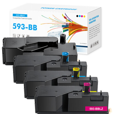 1-5 XXL Toner für Dell E525W E 525W E525 W E 525 W 593-BBLN 593-BBLL 593-BBLV