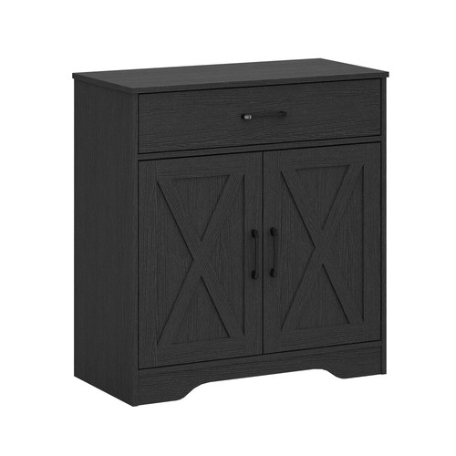 Wooden Cabinet Drawer and 2 Doors Storage Sideboard Farmhouse Entryway Cupboard - Picture 3 of 84
