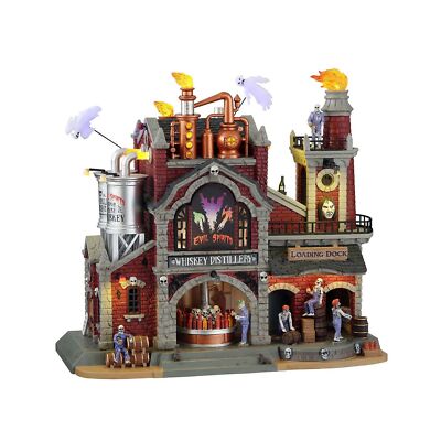 Lemax Evil Spirits Whiskey Distiller #15723