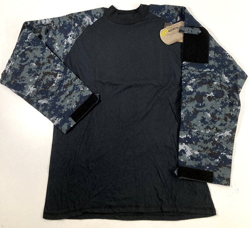 NEW XL REGULAR MENS TRU-SPEC COMBAT SHIRT 2563 MIDNIGHT DIGITAL - 第 1/2 張圖片