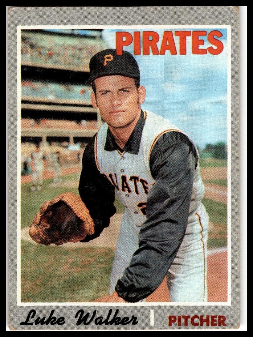 1970 Topps #322 Luke Walker