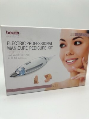 Beurer 24-piece Professional Manicure  Pedicure Nail Drill Kit | 10 Stainless S