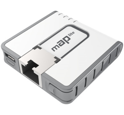 Mikrotik RBmAPL-2nD RouterBOARD mAP Lite 2.4GHz 802.11b/g/n Access Point LAN