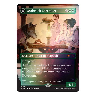 Magic The Gathering - Secret Lair : NOT A Wolf (Non-Foil) - Cartes Collector Non-foil