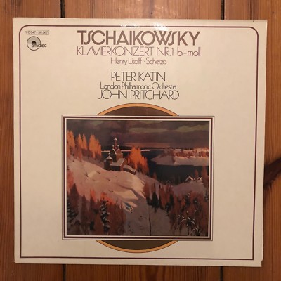 Pjotr Tschaikowski - Klavierkonzert Nr. 1 B-Moll - John Pritchard - 12'' Vinyl LP