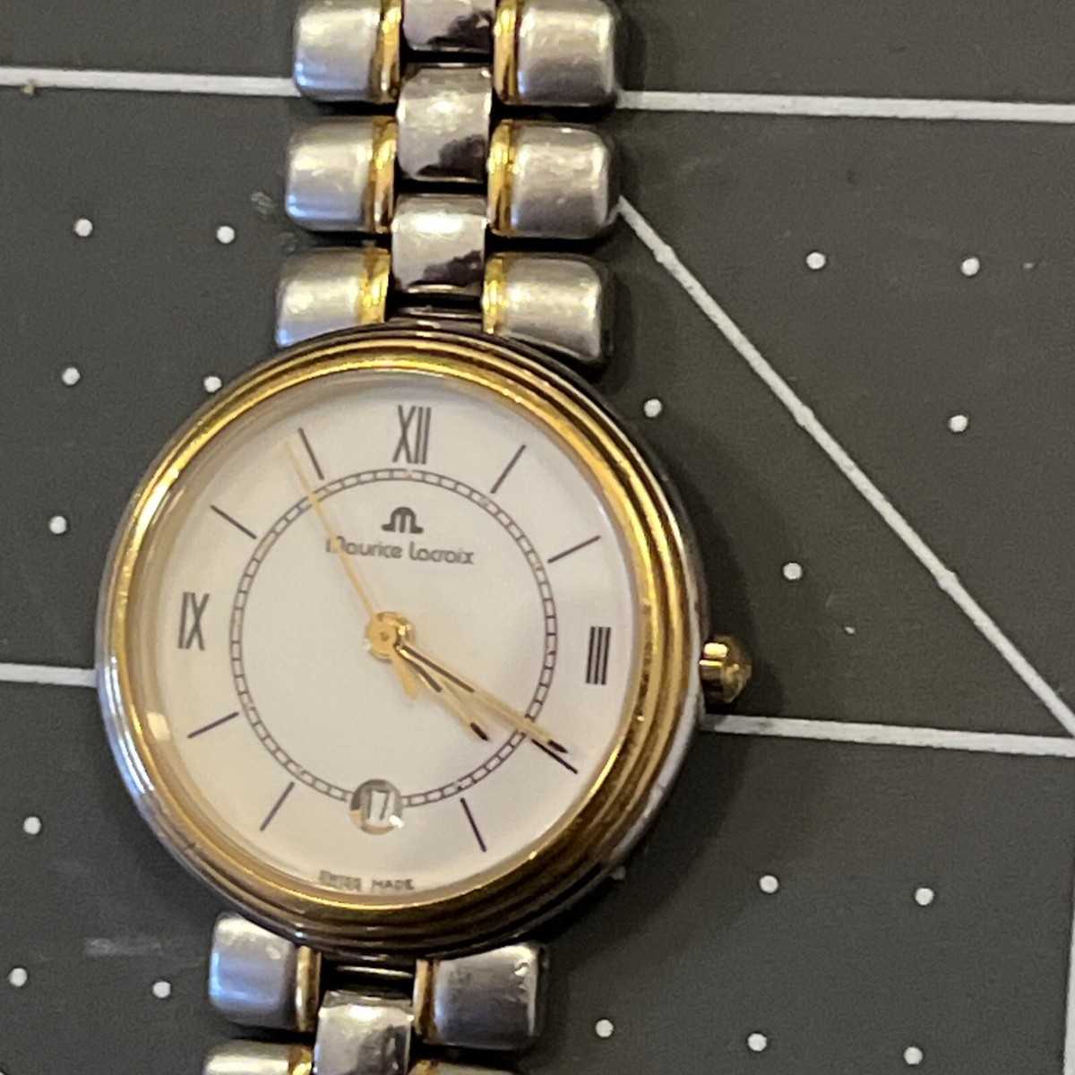 Two tone MAURICE LACROIX Ladies' wrist watch, ref. 79542 From 1995