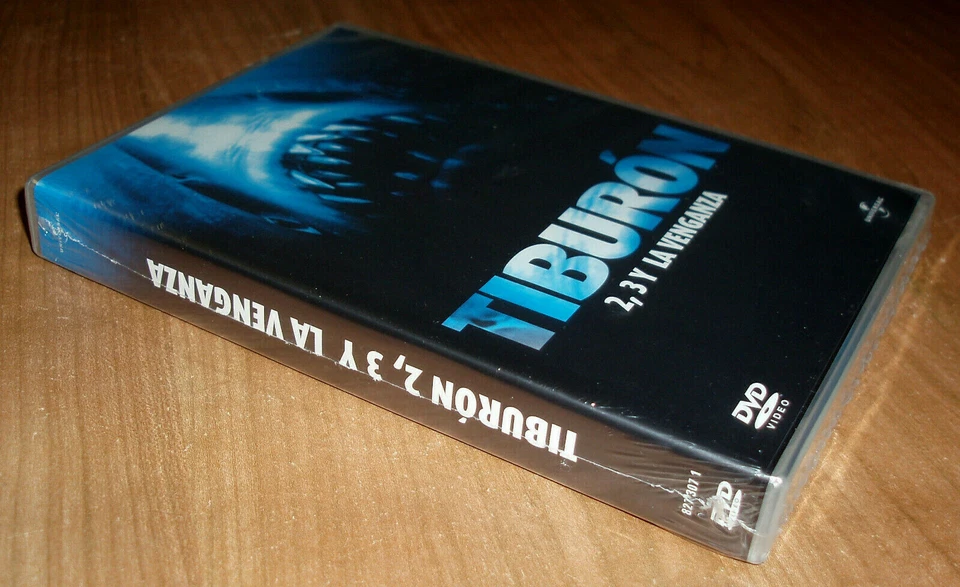 Tiburon 2-3-4 (Jaws) Coleccion 3 Peliculas DVD Nuevo Sellado Accion Drama - Imagen 3 de 4