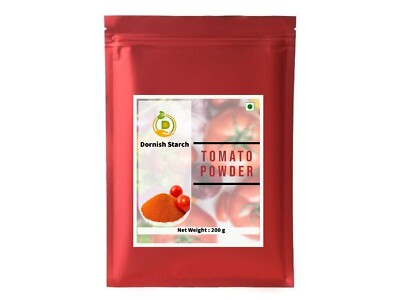 Dehydrated Tomato Powder/ Tangy, Dried, and Delicious/ For Chips, Vegetables, Sa