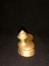 ANTIQUE TRADITIONAL INDIAN RITUAL BRONZE SHREE RAM PADUKA FEET COLLECTIBLE