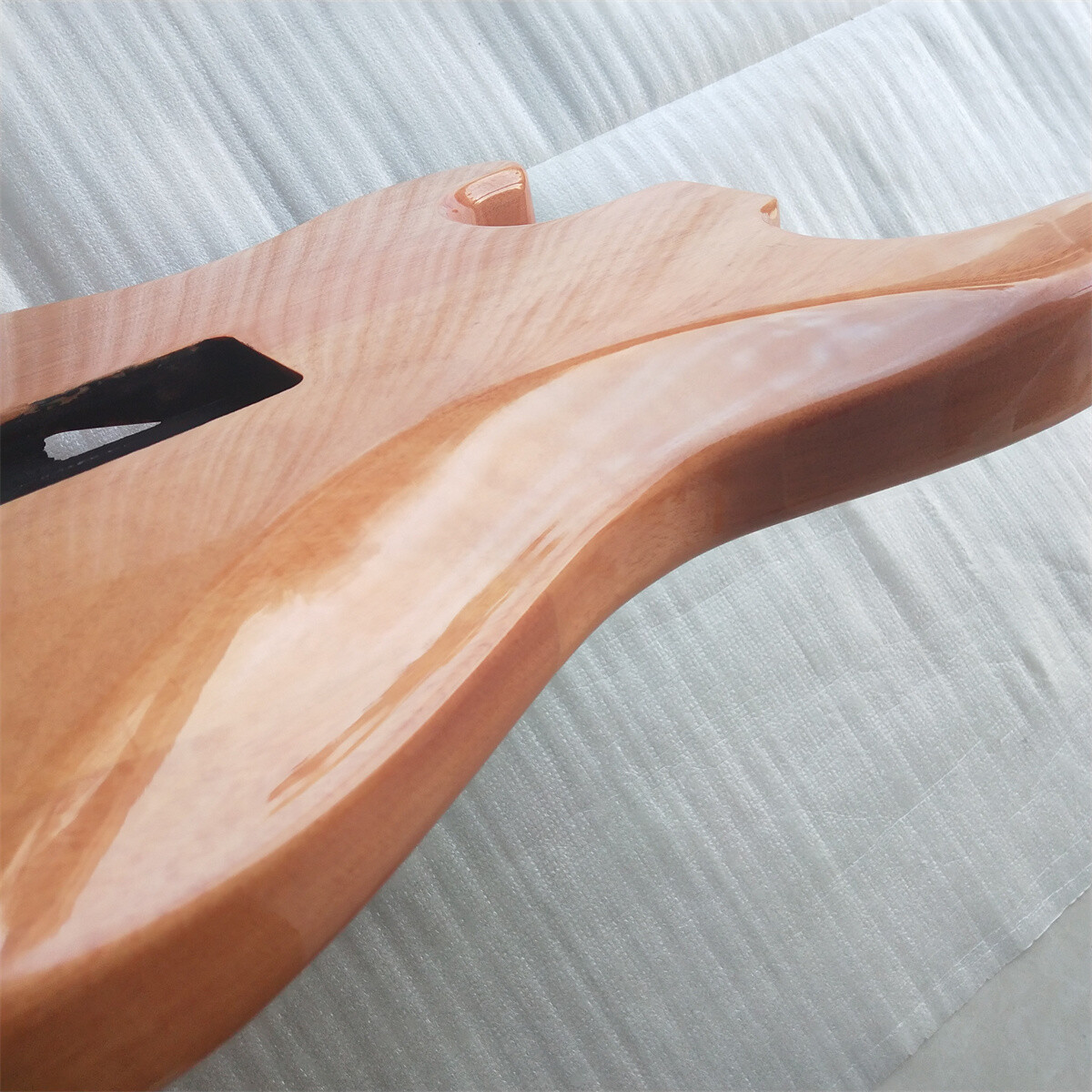 New Guitar Body Replacement Mahogany Gloss Paint Guitar Body ST Style