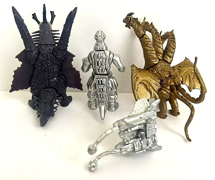 GODZILLA figure set MECHAGODZILLA monster lot KAIZER MECHA