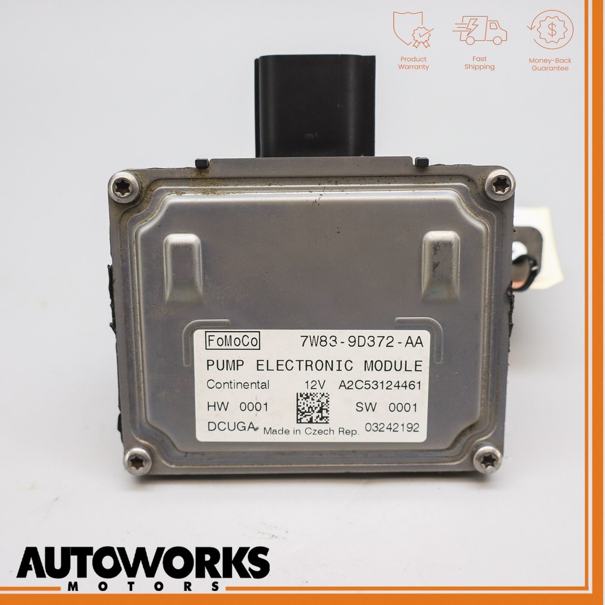 09-15 Jaguar XX XFR X250 Gas Fuel Pump Control Module Unit