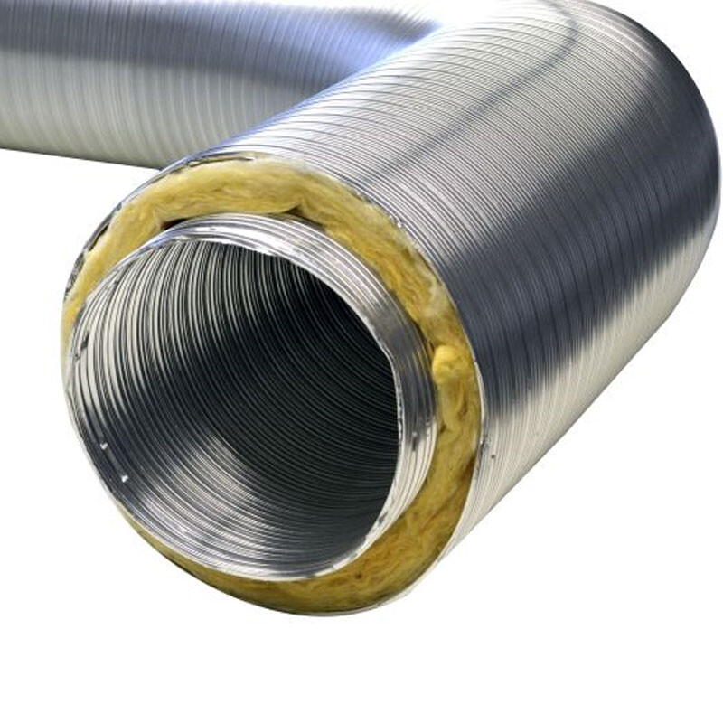 Aluflexschlauch 355mm / 1lfm Aluflexrohr Lüftungsschlauch Flexrohr