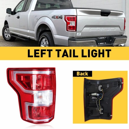 Feux Arrière Gauche + Droit Pour Ford F150 2018-2020 - Compatibles, Couleur Lentille Rouge, Boîtier Noir
