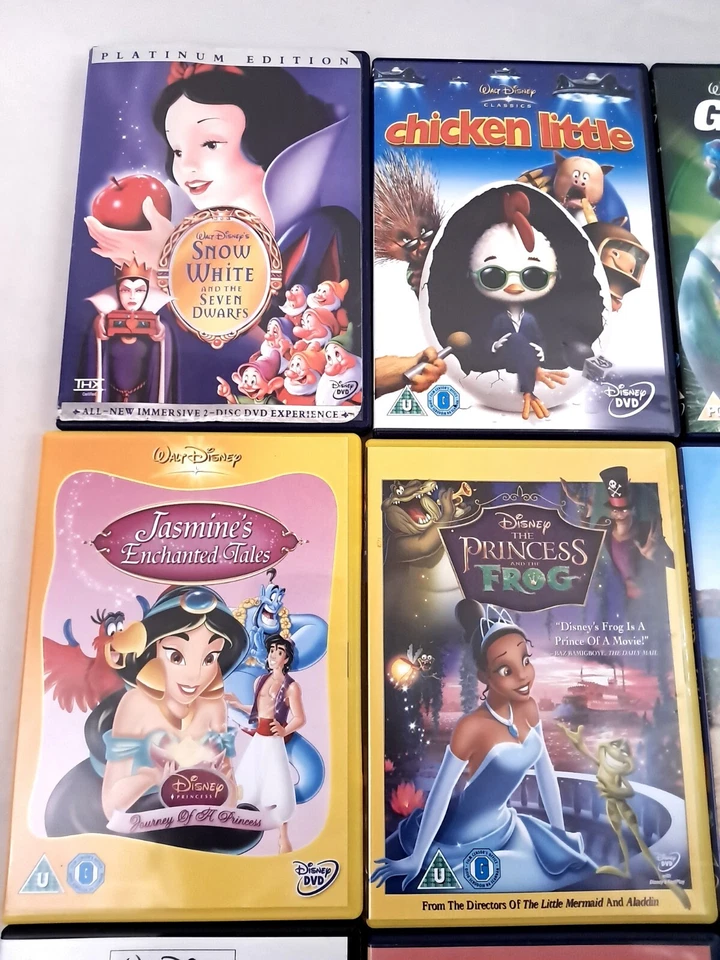 Disney Animated Kids Childrens Film DVD Bundle x  12 Snow White, Chicken Little - Image 2 of 4