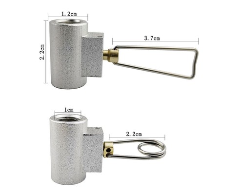 Outdoor Gas Stove Tank Canister Connector Gas Refill Adaptor Propane Valve Camp - Picture 11 of 17