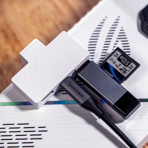 SABRENT USB Type-C 3-Port Gaming Hub for ASUS ROG Ally - Picture 7 of 9