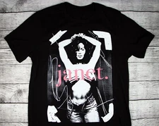 trend Janet Jackson Black Full Size S To 5XL Vinatge Shirt