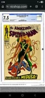 Amazing Spider-Man #62 CGC 7.5  Classic John Romita Sr. Cover - MEDUSA