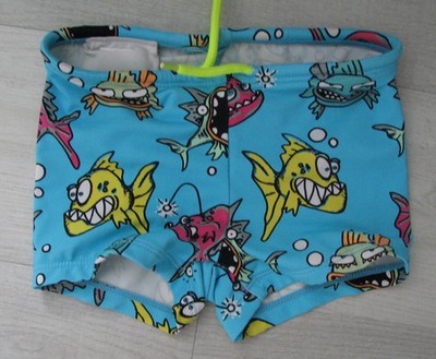 Stella Mccartney Baby Boys Graphic-Print Swim  Trunks Shorts 18 mon Fish Design
